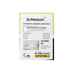 Маска тканевая для лица Dr.MELAXIN Oyster Pep3 Renewal Mask Pack 30 гр