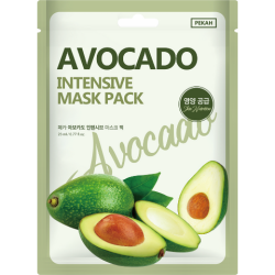 Тканевая маска с экстрактом авокадо, 23мл, PEKAH PEKAH Avocado Intensive Mask Pack, 23ml